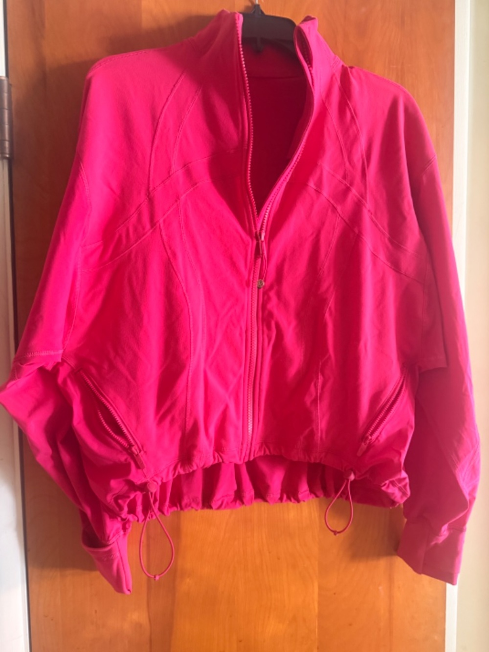 NWOT Define Relaxed Fit Jacket, Lululemon, PASSIONATE PINK, Size 2-6, $99